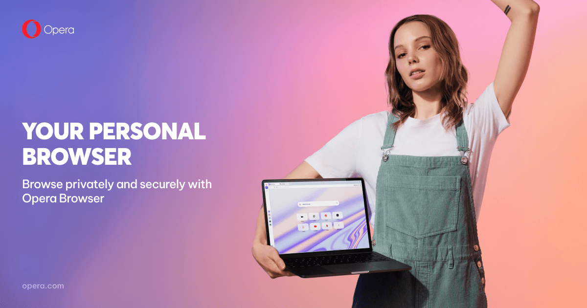 Aria IA de Opera navegador de móvil 